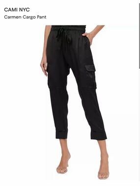 Cami NYC Black Carmen Cargo Joggers